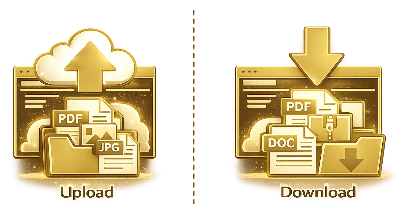 Datei Upload und Download